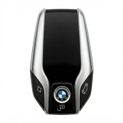 BMW Hand - Stitched Alcantara Key Fob Cover – Display Key - Dark charcoal