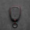 Cadillac Hand-Stitched Alcantara Key Fob Cover – Crest Shield 3-Button