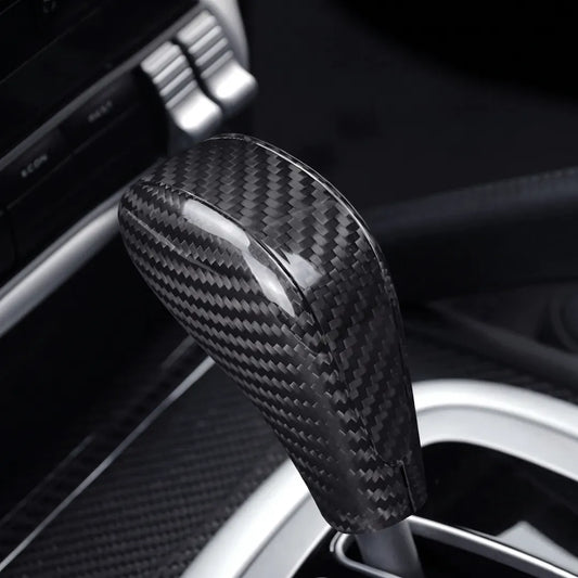 Carbon Fiber Gear Selector Cover for Porsche Cayenne – 2004-2009