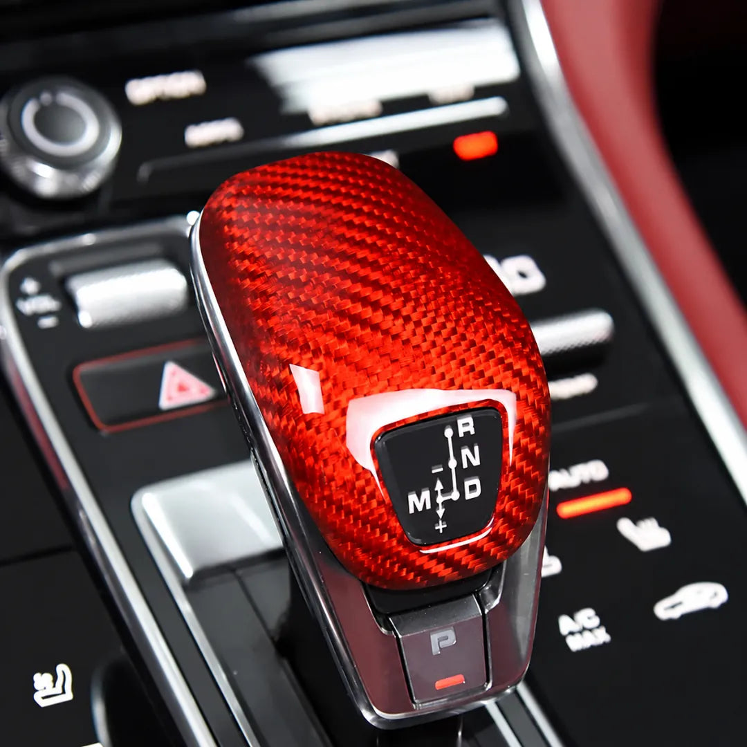 Carbon Fiber Gear Selector Cover for Porsche Panamera / Panamera E-Hybrid – 2017–2023