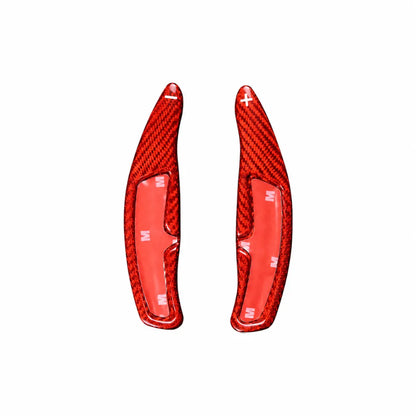 Carbon Fiber Paddle Shifters For Porsche Panamera, Cayenne, Macan, 718, 911 & 918 - Red