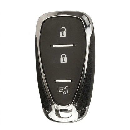 Chevrolet Key Fob – Chrome Shield 3-Button Tailgate