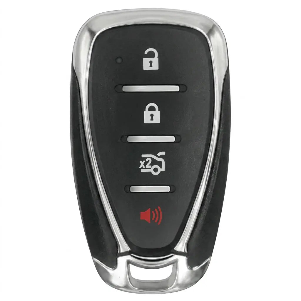Chevrolet Key Fob Cover – Chrome Shield 4-Button