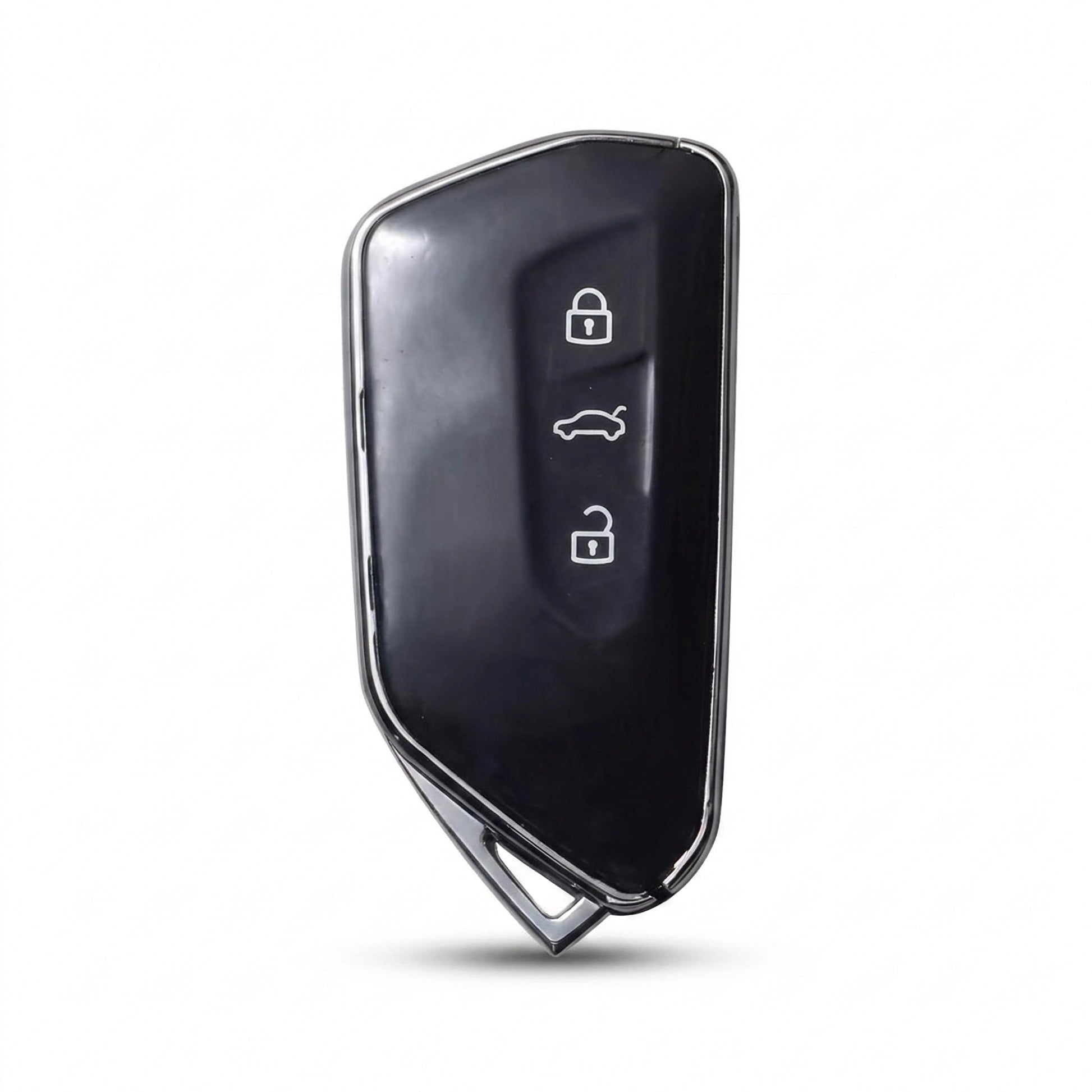 Cupra Hand - Stitched Alcantara Key Fob Cover – Asymmetric Blade Key - Dark charcoal