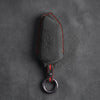 Cupra Hand-Stitched Alcantara Key Fob Cover – Asymmetric Blade Key