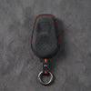Exeed Hand-Stitched Alcantara Key Fob Cover – Circular 4-Button