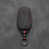 Ferrari Hand-Stitched Alcantara Key Fob Cover – Shield 4-Button Smart Key