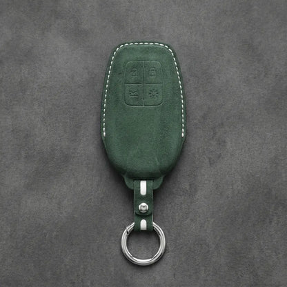 Ferrari Hand-Stitched Alcantara Key Fob Cover – Shield 4-Button Smart Key
