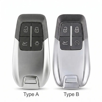 Ferrari Hand-Stitched Alcantara Key Fob Cover – Shield 4-Button Smart Key