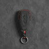 Ford Hand-Stitched Alcantara Key Fob Cover - Oval 3-Button