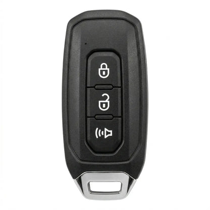 Ford Hand - Stitched Alcantara Key Fob Cover – Tapered 3 - Button - Dark charcoal