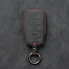 Genesis - Schlüsselhülle aus handgenähtem Alcantara - 4-Tasten Smart Key