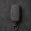 Genesis - Schlüsselhülle aus handgenähtem Alcantara - 6-Tasten Smart Key