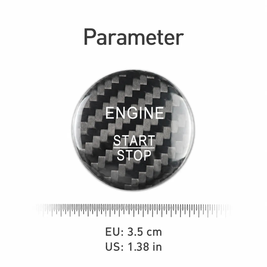 Carbon Fiber Start Button for Mercedes (MB1)