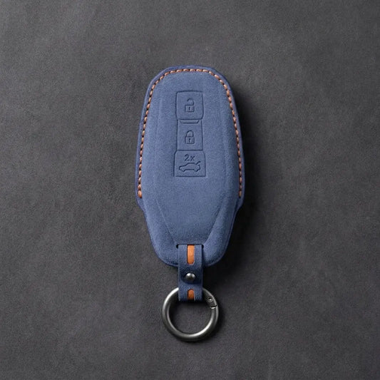 Hand-Stitched Alcantara Key Fob Cover for Audi – Shield Smart Key