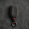 Honda - Schlüsselhülle aus handgenähtem Alcantara - Smart - Key - 4 - Tasten