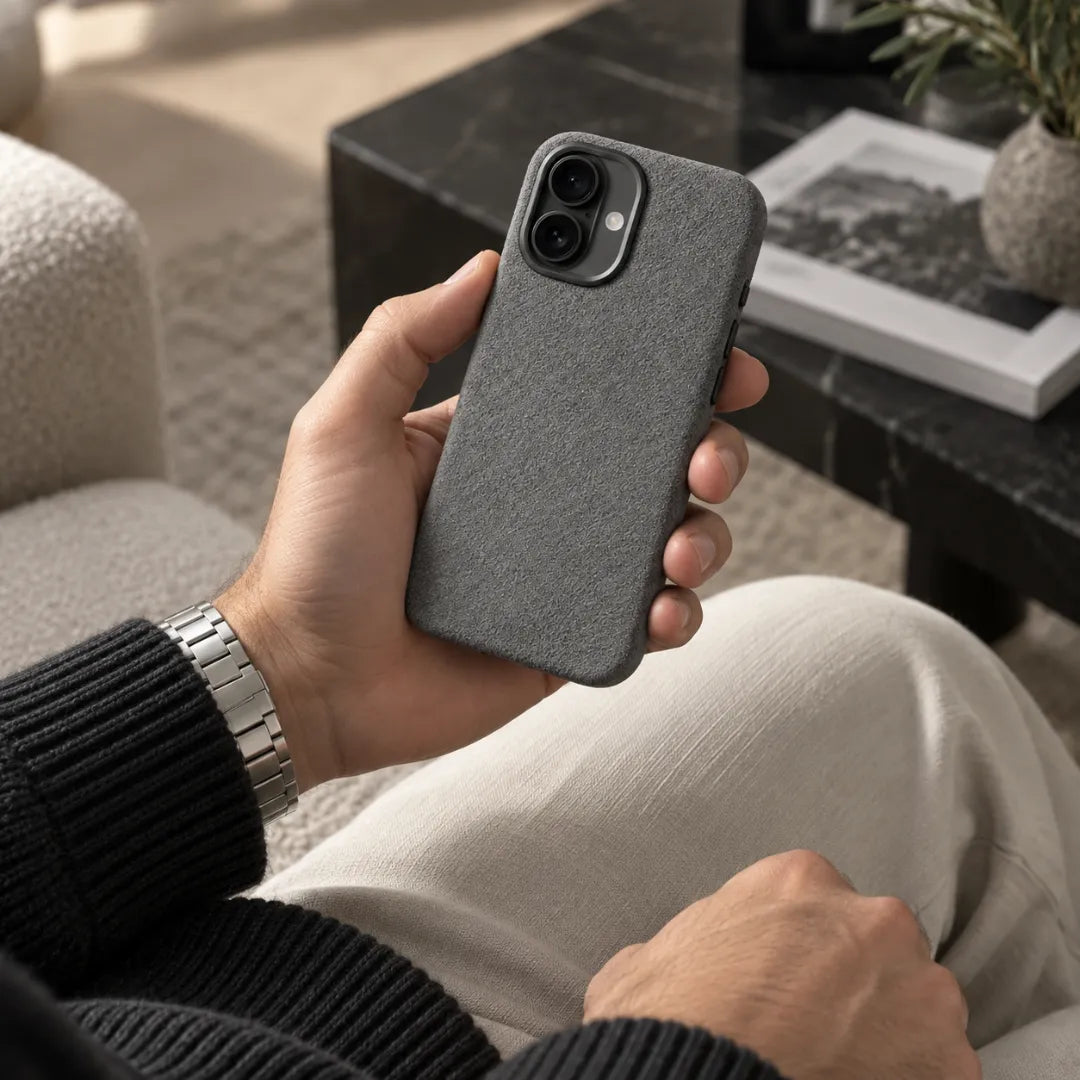 iPhone 16 Plus - Alcantara Case