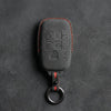Jaguar Hand-Stitched Alcantara Key Fob Cover – Block 5-Button