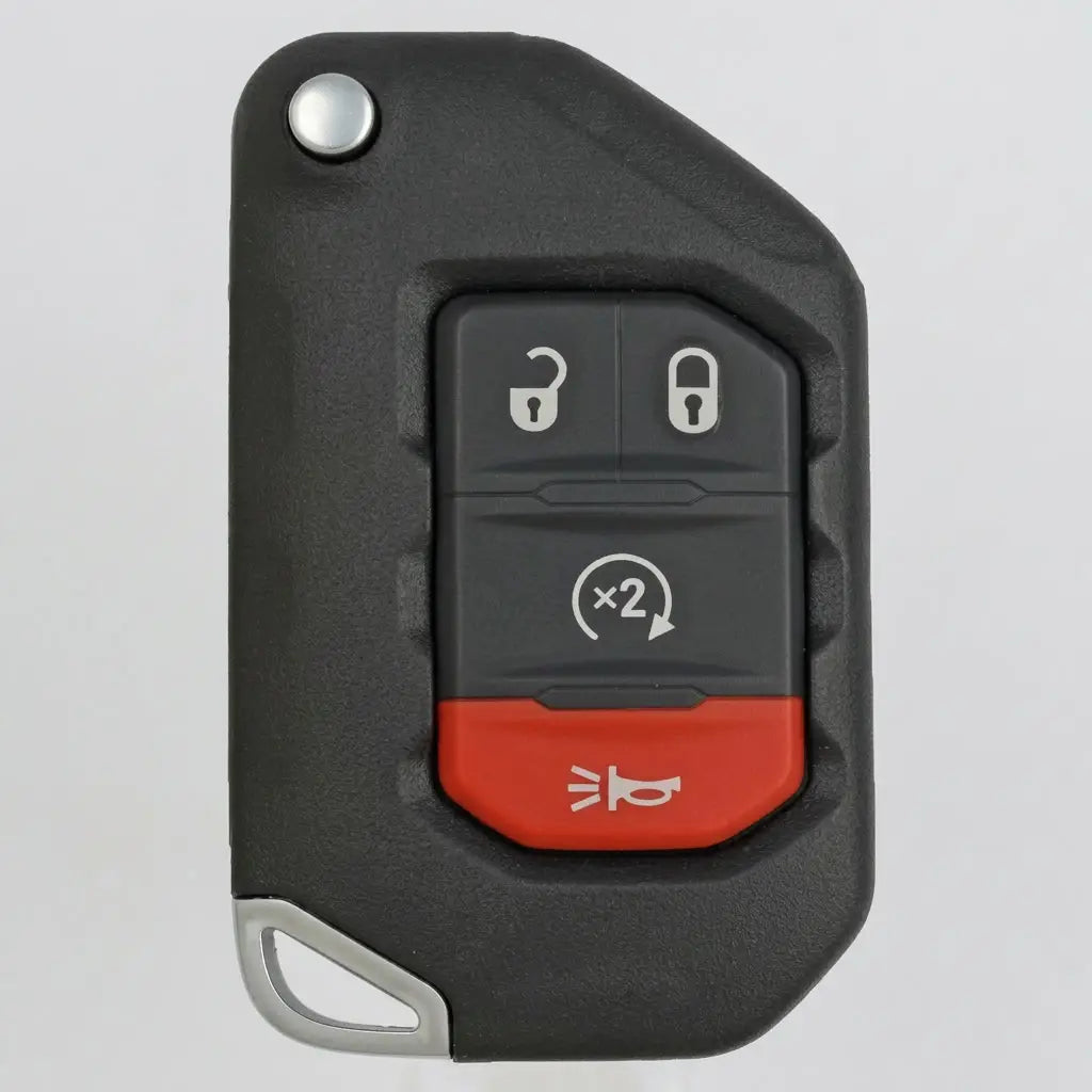 Jeep Key Fob Cover – Remote Start Flip Key 4-Button