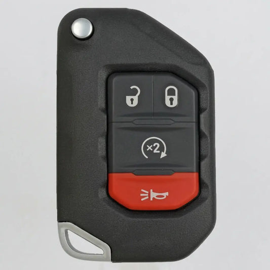 Jeep Key Fob Cover – Remote Start Flip Key 4-Button