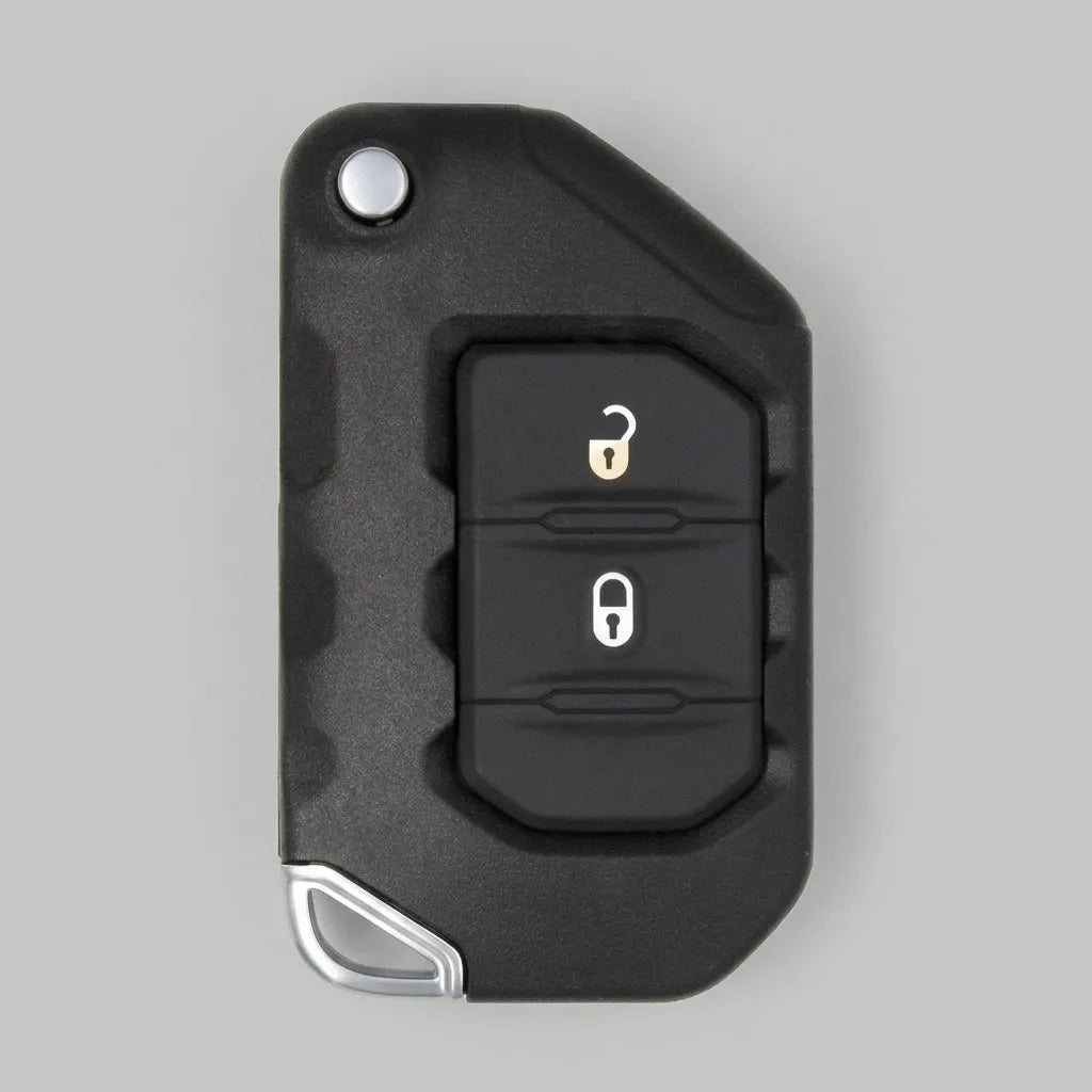 Jeep Key Fob Cover – Rugged Flip Key 2-Button 