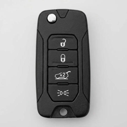 Jeep Key Fob – Geometric Remote Start Flip Key 