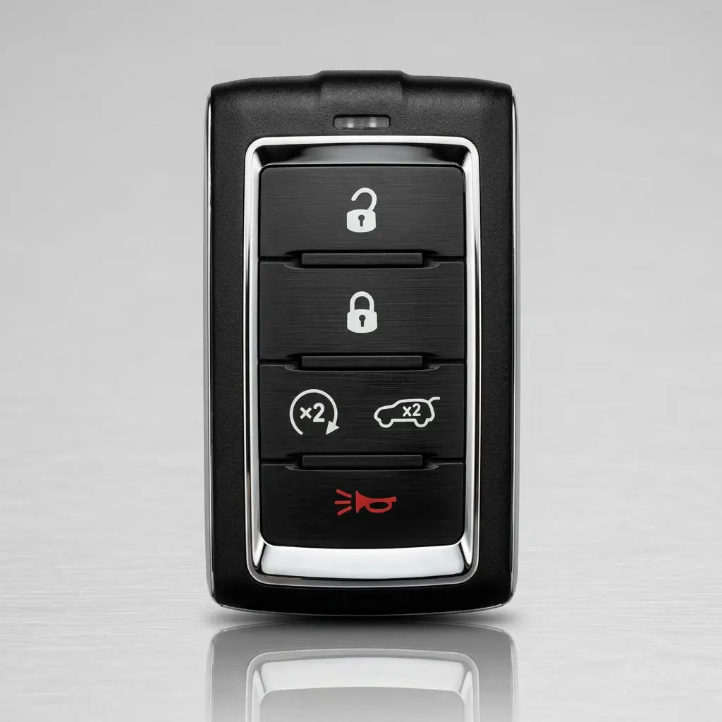Jeep Key Fob – Vertical 5-Button Smart Key