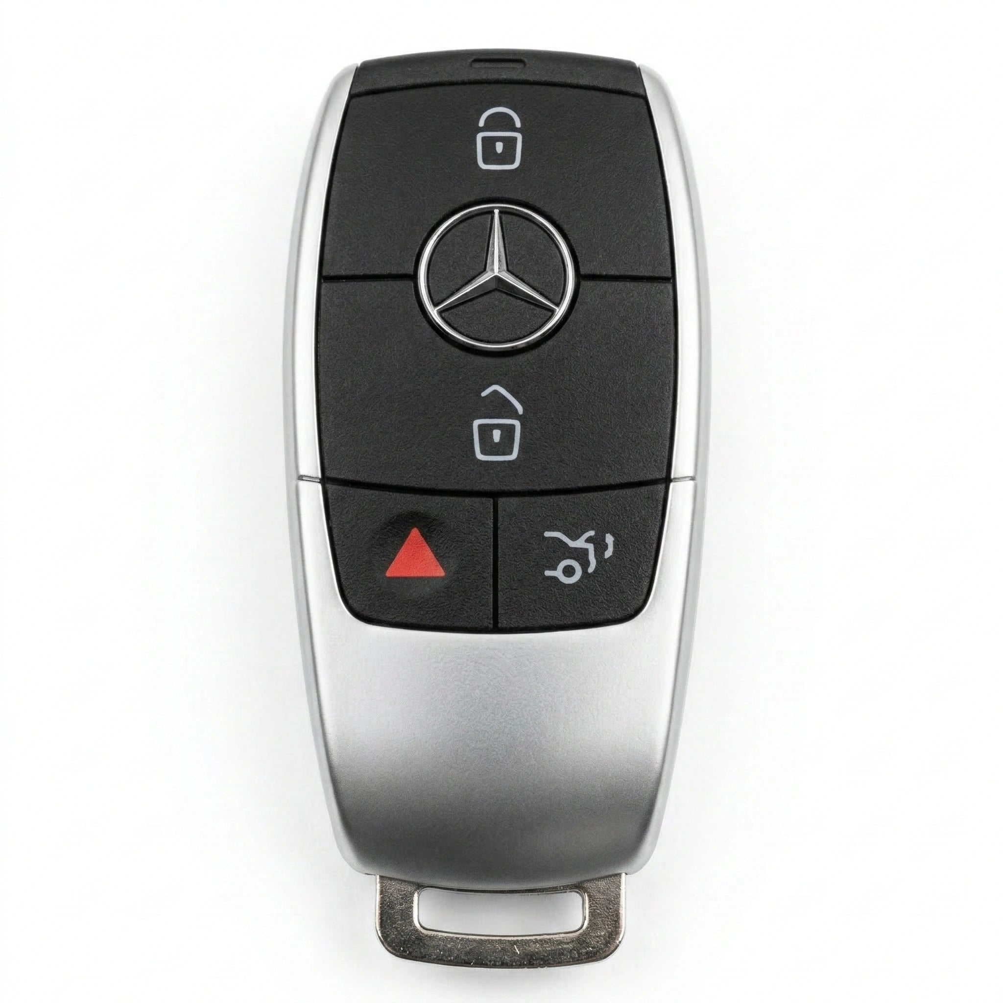 Mercedes-Benz Chrome SmartKey 4-Button, Original-Werksschlüssel
