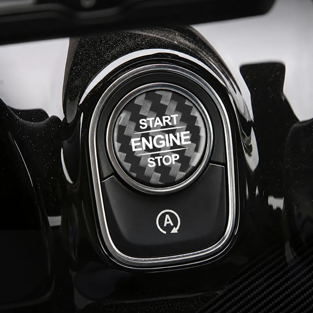 Carbon Fiber Start Button for Mercedes (MB2)