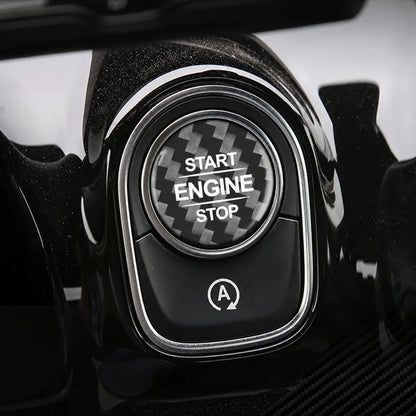 Carbon Fiber Start Button for Mercedes (MB2)