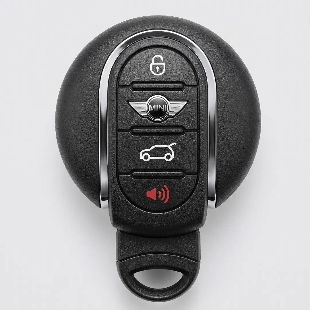 Mini Cooper Key Fob Cover Circular Panic Smart Key