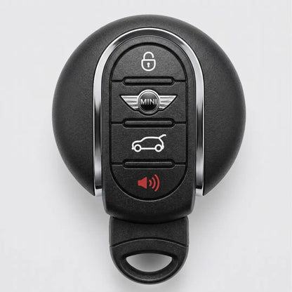 Mini Cooper Key Fob Cover Circular Panic Smart Key