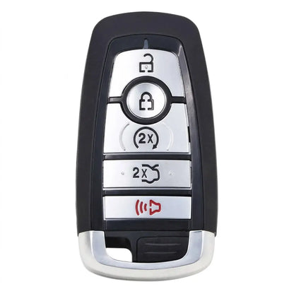 Mustang Hand-Stitched Alcantara Key Fob Cover - Rectangular 5-Button