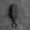 Opel Hand-Stitched Alcantara Key Fob Cover – Shield Smart Key 3-Button