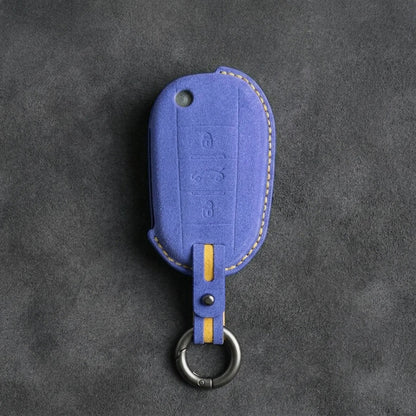 Peugeot Hand - Stitched Alcantara Key Fob Cover - All Types - A
