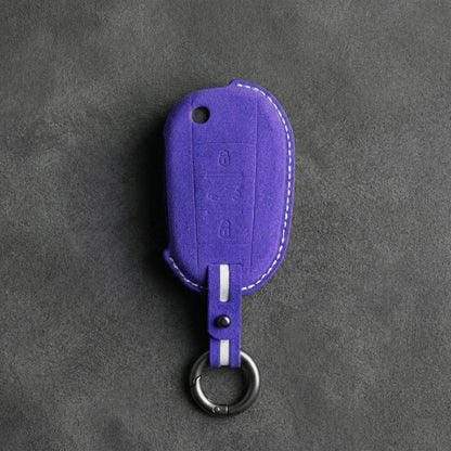Peugeot Hand - Stitched Alcantara Key Fob Cover - All Types - A