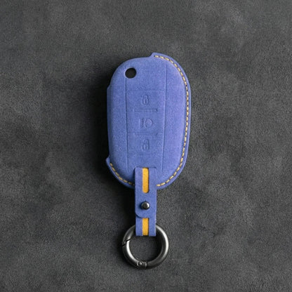 Peugeot Hand - Stitched Alcantara Key Fob Cover - All Types - B