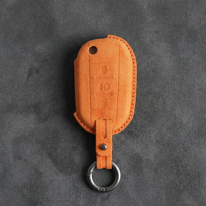 Peugeot Hand - Stitched Alcantara Key Fob Cover - All Types - B