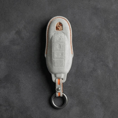 Porsche Hand - Stitched Alcantara Key Fob Cover - All types - A