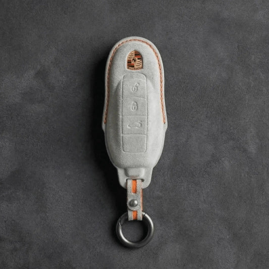 Porsche Hand - Stitched Alcantara Key Fob Cover - All types - A