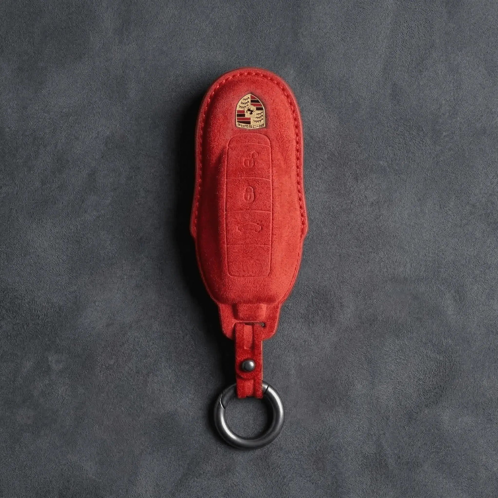 Porsche Hand - Stitched Alcantara Key Fob Cover - All types - A