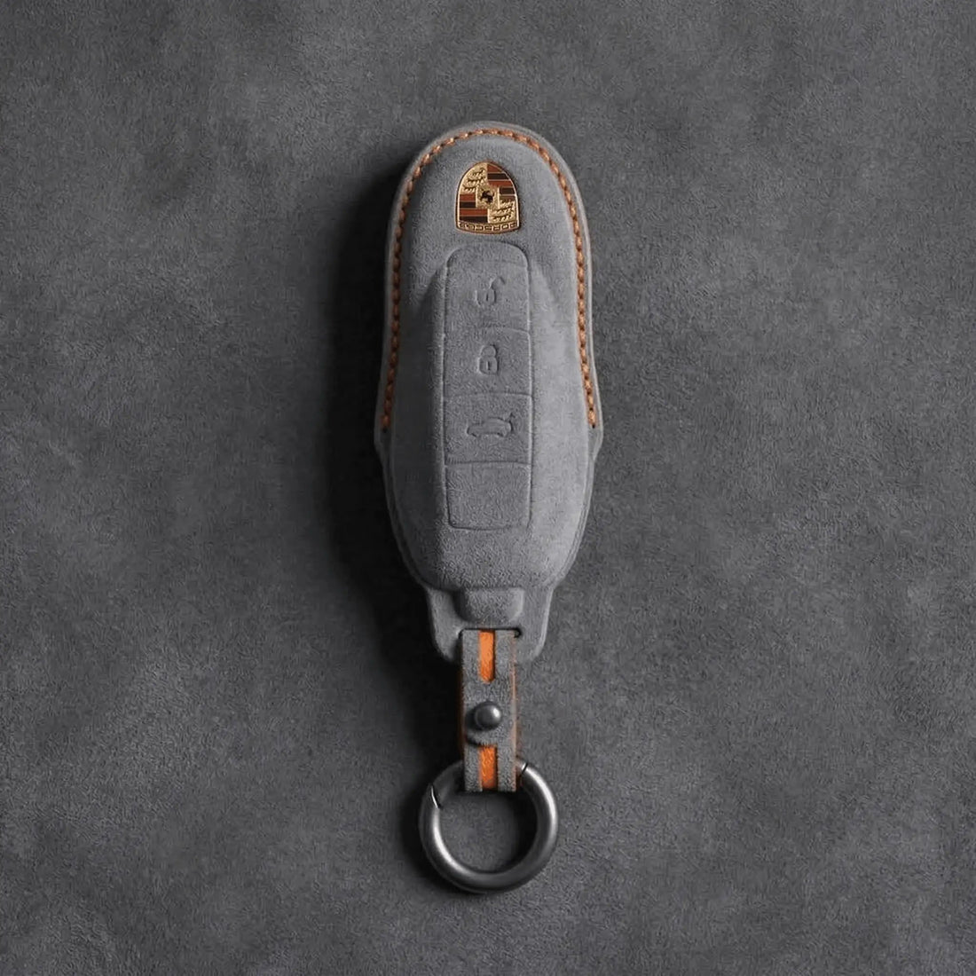 Porsche Hand - Stitched Alcantara Key Fob Cover - All types - A