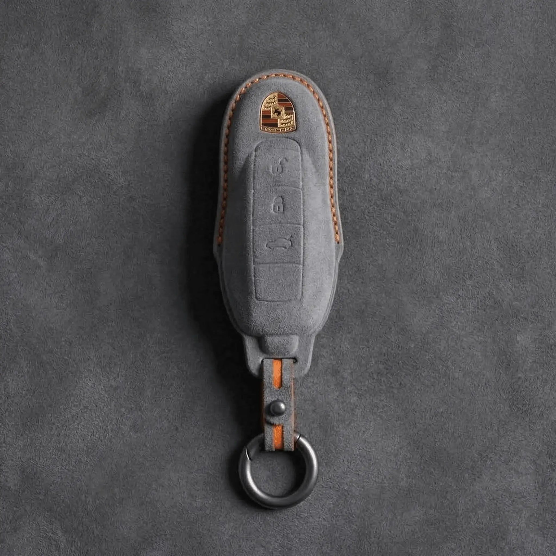 Porsche Hand - Stitched Alcantara Key Fob Cover - All types - A