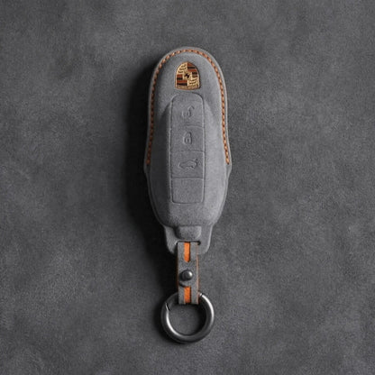 Porsche Hand - Stitched Alcantara Key Fob Cover - All types - A
