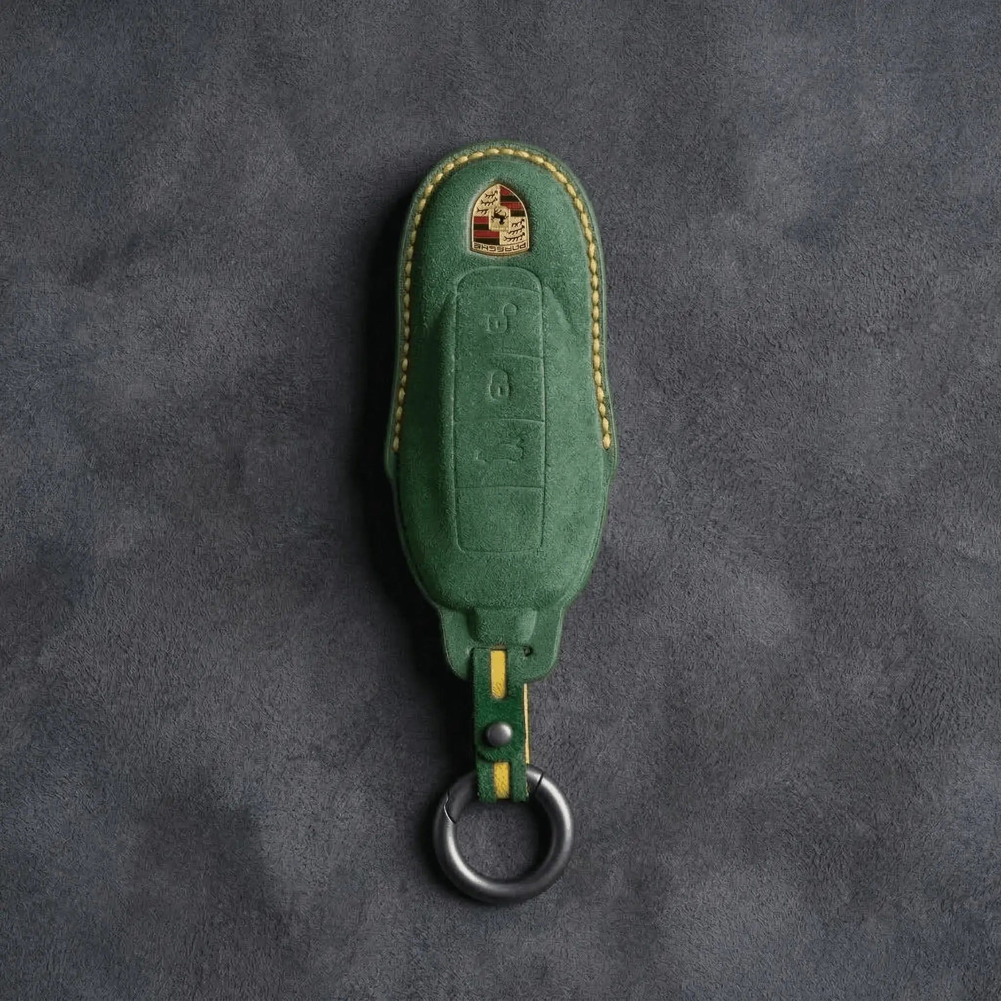 Porsche Hand - Stitched Alcantara Key Fob Cover - All types - A