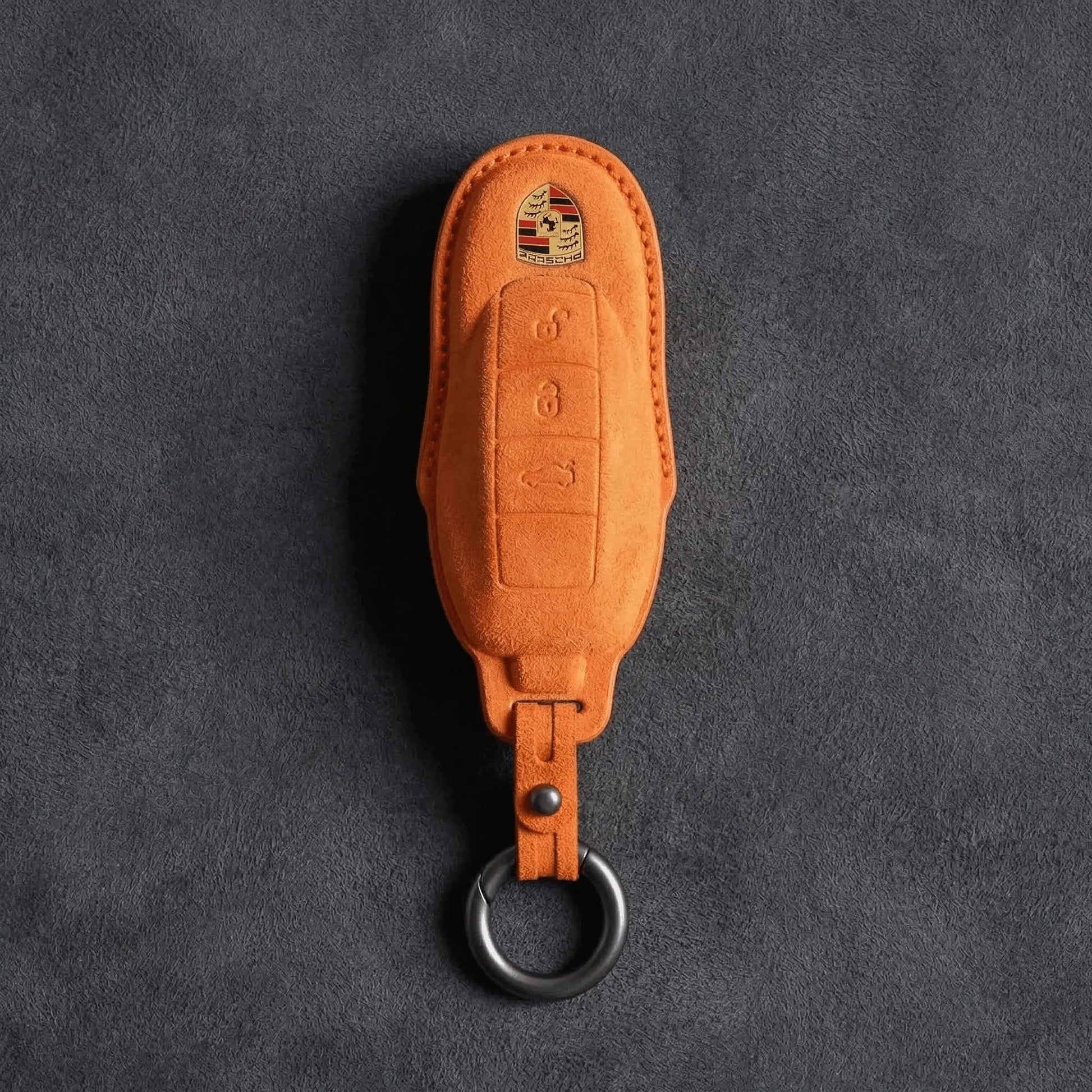 Porsche Hand - Stitched Alcantara Key Fob Cover - All types - A