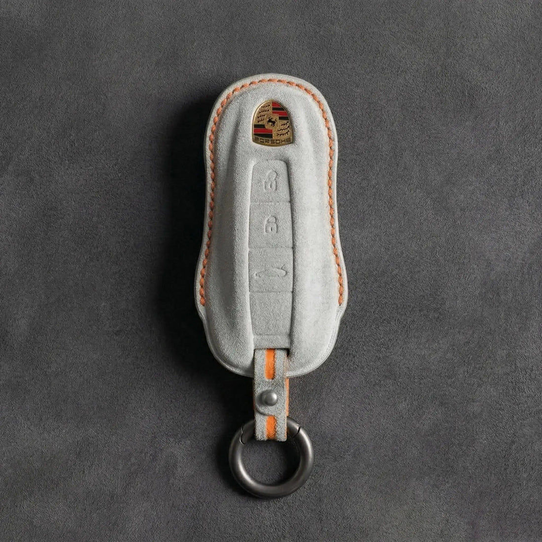 Porsche Hand - Stitched Alcantara Key Fob Cover - All types - B