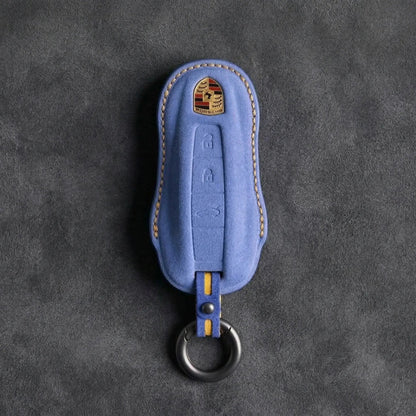 Porsche Hand - Stitched Alcantara Key Fob Cover - All types - B