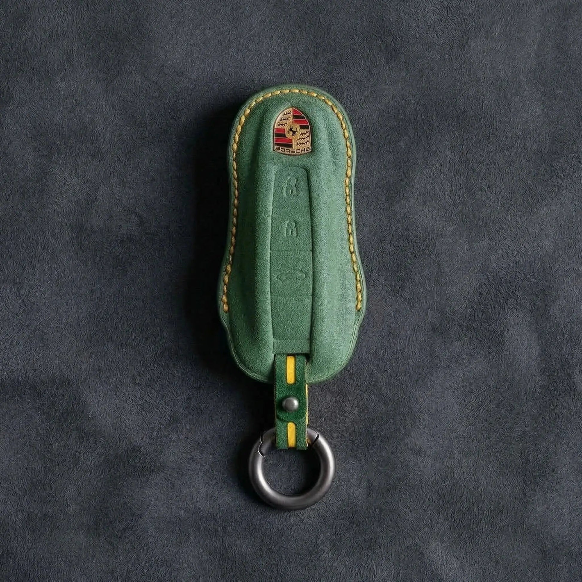 Porsche Hand - Stitched Alcantara Key Fob Cover - All types - B