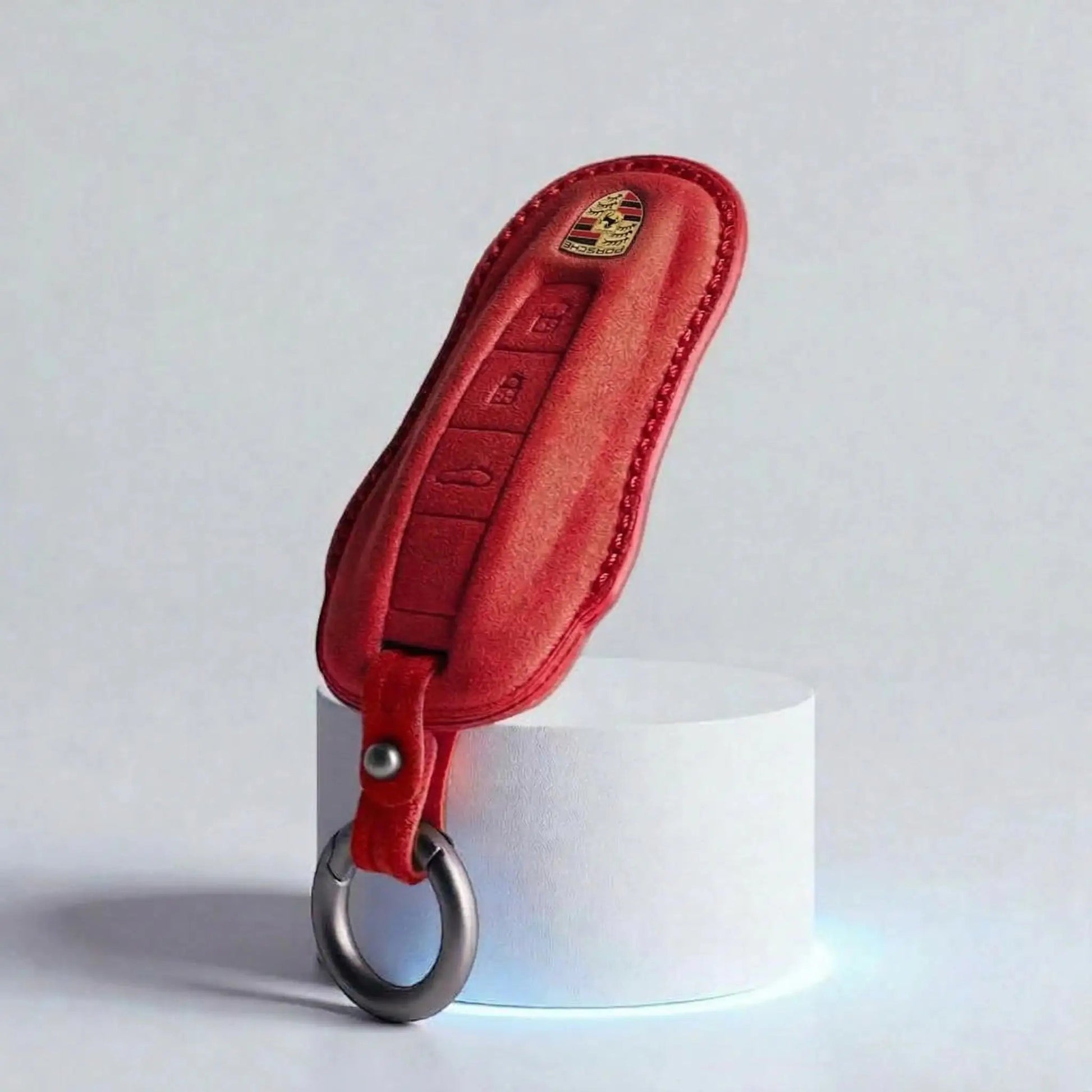 Porsche Hand - Stitched Alcantara Key Fob Cover - All types - B